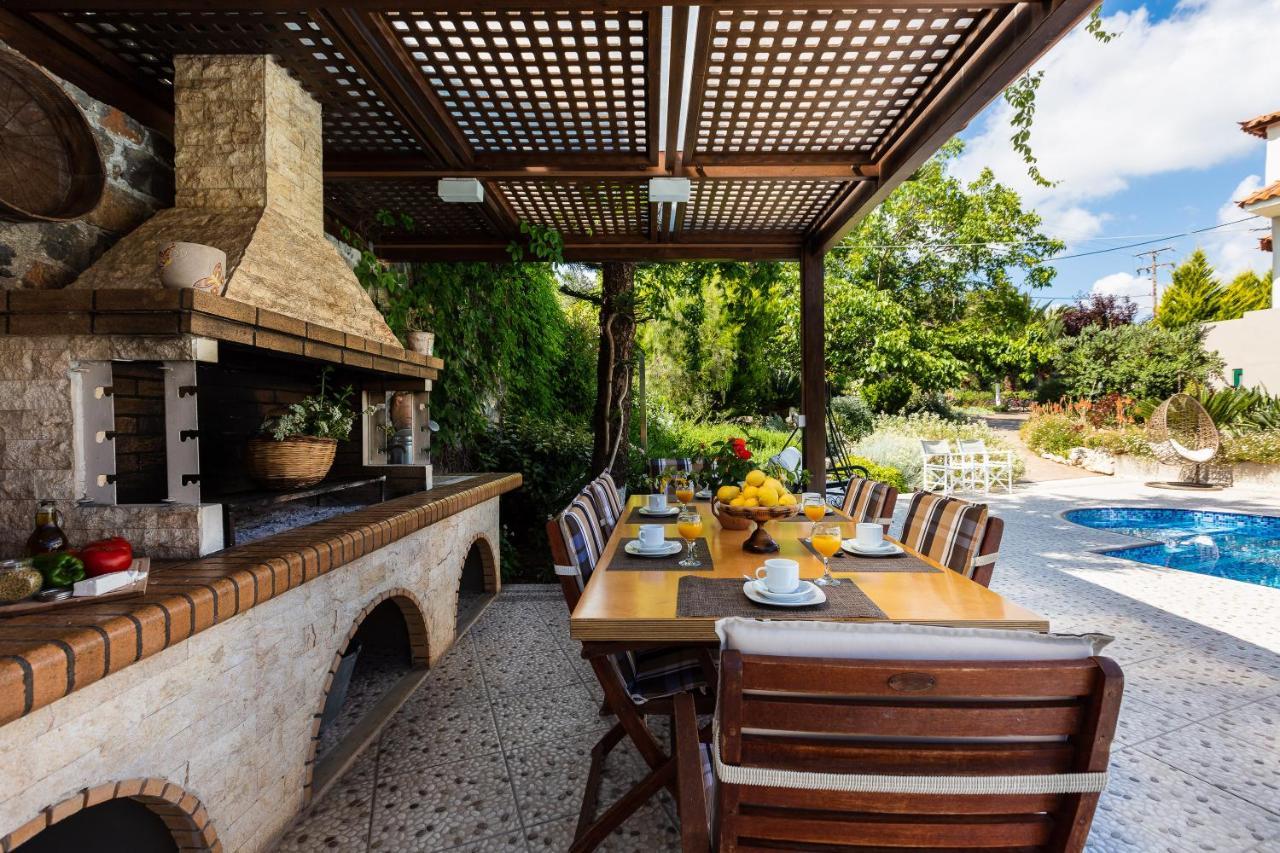 Alonia Villa, Refined Living With 50M2 Private Pool, By Thinkvilla Melidhónion Buitenkant foto